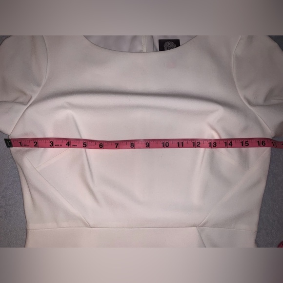 Vince Camuto White Dress, NWT Size 6P - Picture 11 of 14